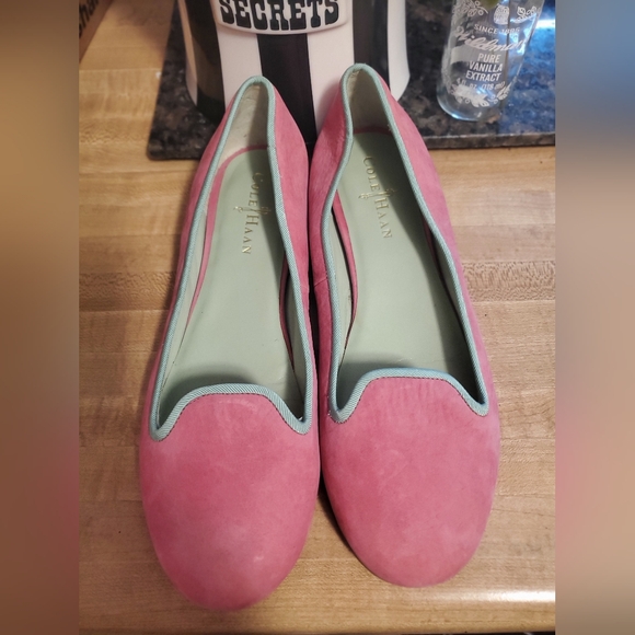 Cole Haan Nike Air - Women's Pink Suede Loafers, Never Worn! - Picture 1 of 5